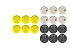 Labels Shea Butter Yellow gold Container Stickers 5  Radius Same Size 8 16 32 Oz
