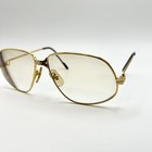 Read Desc Vintage Cartier Paris Gold Plated Aviator Eyeglasses Frame France