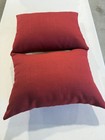 Southern Textiles Outdoor Lumbar Throw Pillows     2 Pack  brick Red  15  X19 
