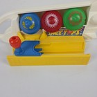 Vintage 1988 Fisher Price Space Tops Spinning Toy Rocket Shuttle Space Ship 2318