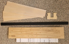 Rc Airplane Short Kit  Diamond Dust   35  Wingspan   Laser Cut Ribs  carbon Rods