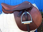 Collegiate English jump Saddle - 17   Seat  - Beautiful 