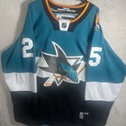 Viktor Kozlov Sharks Reebok Jersey Adult Xxl Teal Stitched Men   s 2798