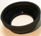 62mm Rubber Lens Hood Shade Collapsible For Double Threaded For 28-200mm