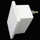 Gas Gas Socket Outdoor Socket Motorhome Caravan Caravan Rectangle White       