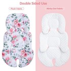 Infant Car Seat Insert For Girls Boys  Ultra Soft Carseat Head Support For In   