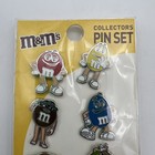 M m   s Collectors Pin Set 6 Pins-brand New  