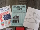 New Back To The Future Prop Replica Marty Mcfly Zip Wallet   Clock Tower Flyer