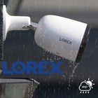 Lorex 4k 12mp Ip Wired Bullet Security Camera With Smart Security Light   Motion