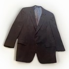 Austin Reed Blazer Sport Coat Mens 40r Charcoal Gray Virgin Wool Two Button Usa