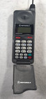 Vintage Motorola Microtac 650e Cellular Flip Phone W Charger