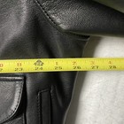 Vtg Cooper Us Wings Men s Black Bomber Leather Flight Jacket Aviation Size Xl