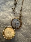 19th Century  Gold Hunter Case Elgin Watch Co Pocket Watch   C w c Co