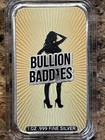 Bullion Baddies- Cashmere Kira- 1 Oz 999 Fine Silver Bar- Series 7- Limited Mint