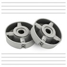 2pc Lawn Mower Steel Wire Grass Trimmer Head Brush Cutter Weed Eater Trimmer Hea