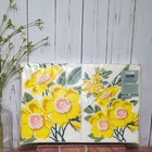 Vintage 70s J c Penny s 3 Pc  Terry Cloth Bath Towel Set New Deadstock Rare Htf