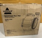 Bissell 2458 Spotclean Pro Pet Portable Carpet Deep Cleaner Kit   read 