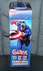 Marvel Captain America Large Giant Pez Candy Roll Dispenser Blue  2011  New Rare