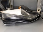 Bally Scribe Men s Black Leather Slip-on Dress Loafers Us 13 5 D