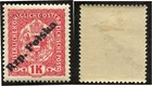 Poland 1918-1919  Two Tarnow  rzp polska  Overprints On Austria 1916 Stamps  a23