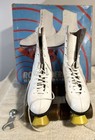Vintage Official Roller Derby Skates Women   s Size 6 Urethane Wheels W box
