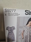 Simplicity Sewing Pattern S9277 A Misses    Girls  Dresses Size 3-8  Xs- Xl New