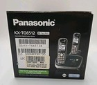 Panasonic Dect 6 0 Plus Kx-tg6512 Expandable Digital Cordless Phones New