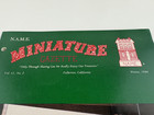 N a m e  Miniature Gazette Magazine Quarterly Winter 1984 Vol  13  No  2