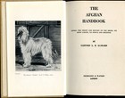 The Afghan  hound  Handbook Signed First Edition 1951 Dog Book - Watch Video