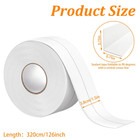 2 Rolls White Caulk Tape Waterproof Self Adhesive  Premium Tub Caulking Strip Wi