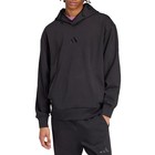 Adidas All Szn Fleece Loose Hoodie Womens Black Casual Outerwear Sb1158-iw1025
