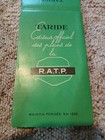 Sale Vtg Paris Taride 1966 Folding Map Street   Metro Arrondissement Great Color
