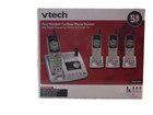 Vtech 4 Handset Cordless Phone - Digital Answering System W  Caller Id waiting