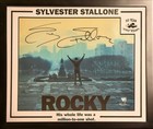Rocky - 50 Years - Sylvester Stallone Auto 16x20 Museum Steps Photo Fanatics Coa