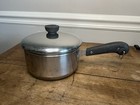 Vintage Revere Ware 1801 2 Quart Copper Clad Pot With Lid