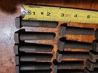 25 Antique   Vintage 1 2   2 1 2 In Nos Square Head Bolts 