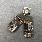 Hot Shot Gloves Mens Large Camo Fingerless Flip Mitt Thinsulate Realtree Xtra