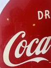 Vintage Original Metal Coca Cola Flange Sign