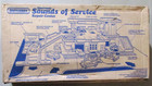 Vintage 1981 Matchbox Electronic Sounds Of Service Repair Station Set Sealed Box