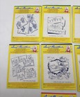 Vintage Aunt Martha s Hot Iron Embroidery Transfers -uncut Lot Of 7