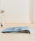 Babybj  rn Bouncer Bliss  Blue  Woven  Petal Quilt   2-in-1 Adjustable