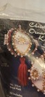 Vintage Sulyn Christmas Ornament Craft Kit Royal Plaid   213-a