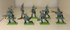 Britains Deetail Soldiers Lot Of 9 Ww2 German Infantry Fighters Wwii 1971 Vtg