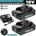 2pack For Makita 18volt Lxt Li-ion Battery   Charger Bl1860b Bl1830 Bl1850