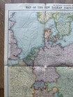 1914 National Geographic Map New Balkan States Central Europe Wwi Vintage