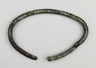 Historic Fur Trade Heavy Brass Wrist Bracelet - South Dakota Arikara Artifact