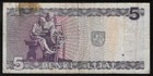 Lithuania 1993 5 Litu P 55 Taped Upper Right Dirty Vg
