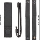 Cat Outdoors Molle Straps With Snaps Tactical - 4 Piece Strap Connectors
