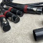 Lex 5 Pin Xlr Shield Data Cable 5 Ft Lex Dmx-5p-5 Neutrik Lot Of 5