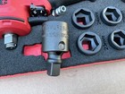 Mac Tools Awp050m 1 2  Drive Mini Air Impact Wrench W  Foam Stubby Impact Set